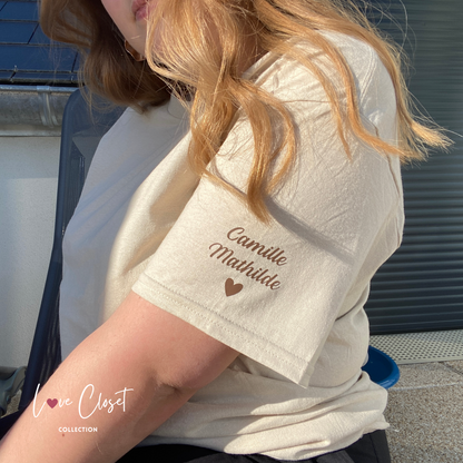 T-shirt personnalisé | « Love mom »